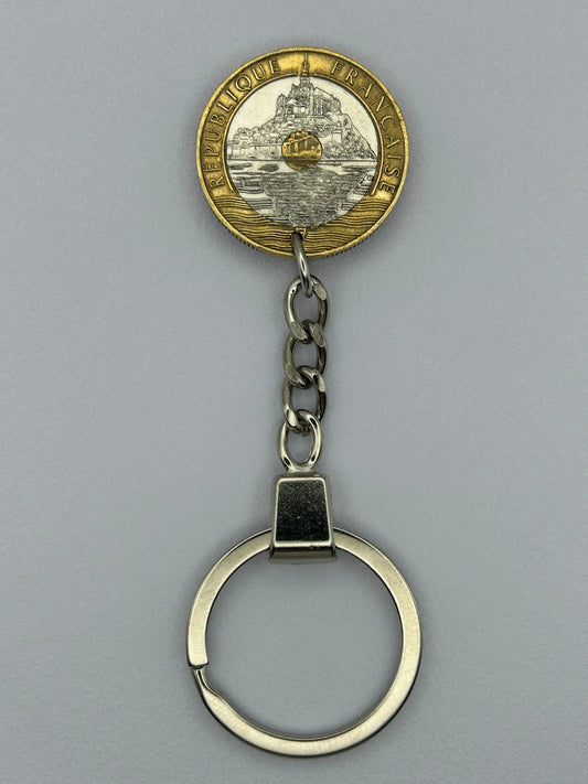 Porte-clés en pièce de monnaie pratique et décoratif pour collectionneurs