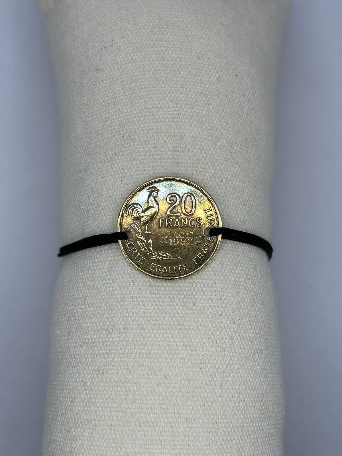 Bracelet en pièce de monnaie 20 francs Guiraud MONNAIA