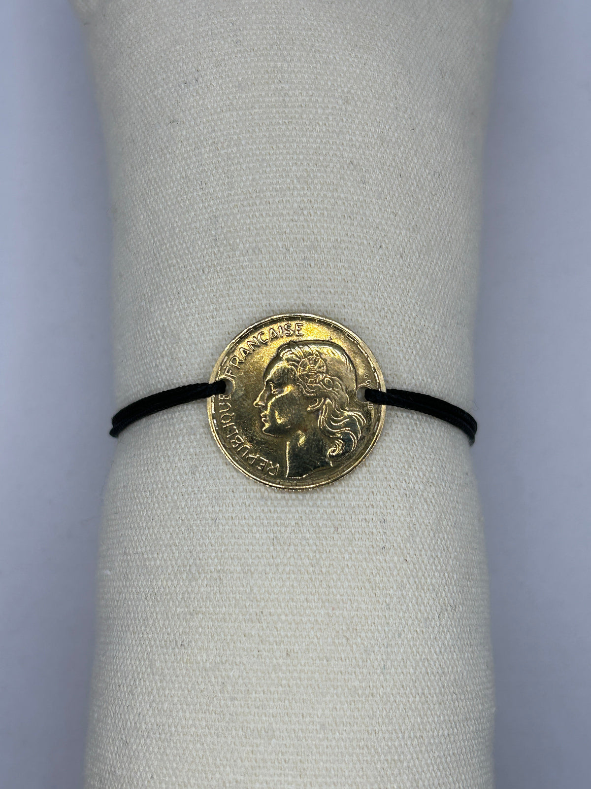 Bracelet en pièce de monnaie 20 francs Guiraud MONNAIA