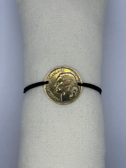 Bracelet en pièce de monnaie 20 francs Guiraud MONNAIA