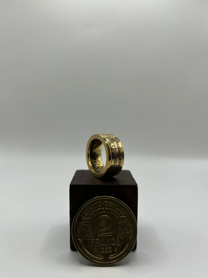 Bague - 2 Francs MORLON MONNAIA