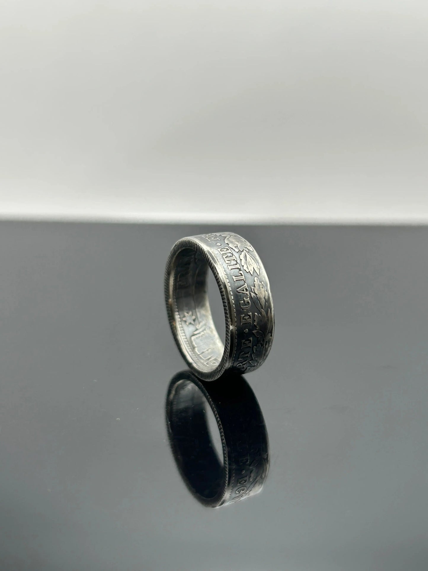 Bague pièce de monnaie CÉRÈS en argent massif MONNAIA