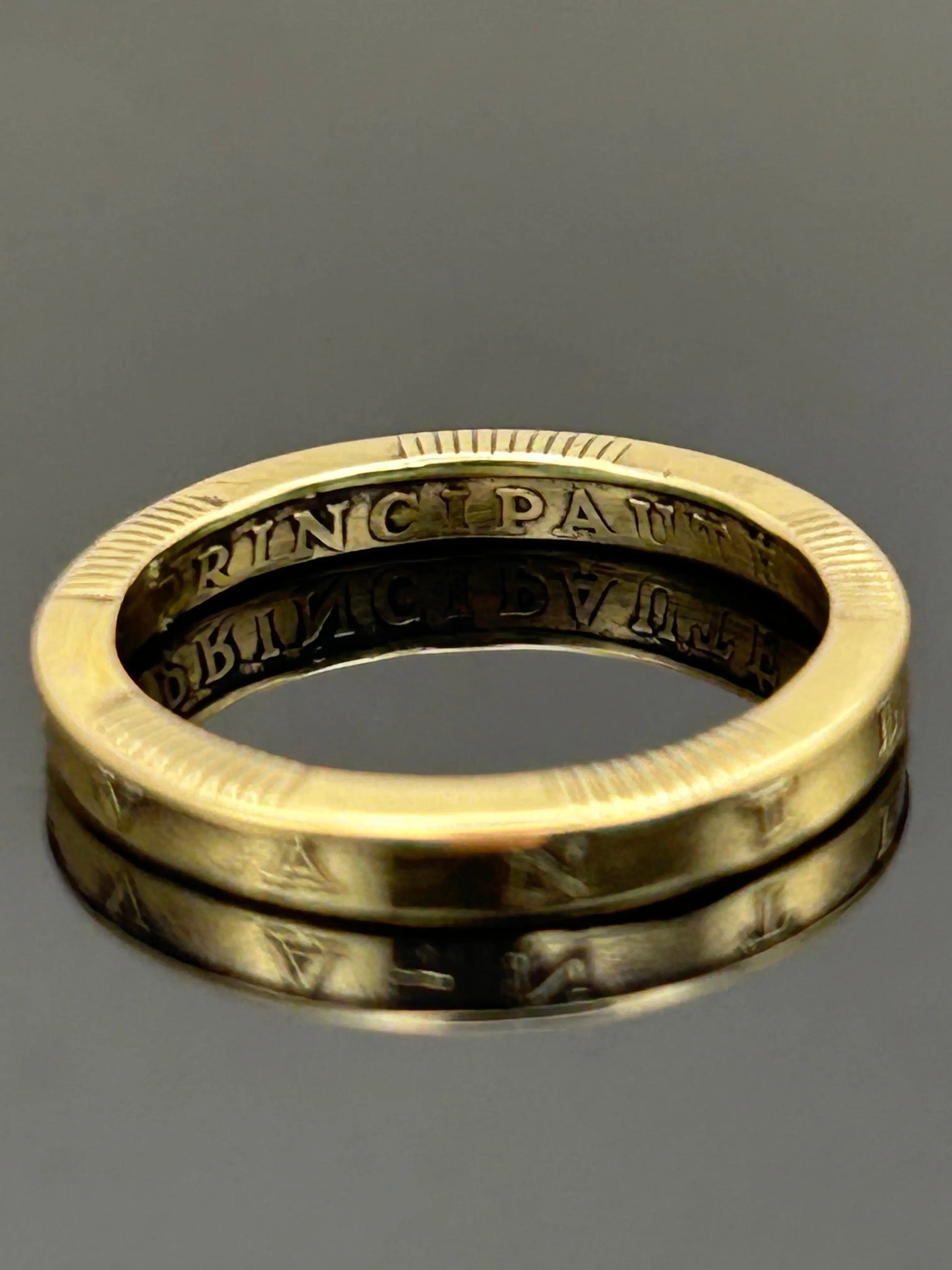 Bague pièce de monnaie DEO JUVANTE MONNAIA