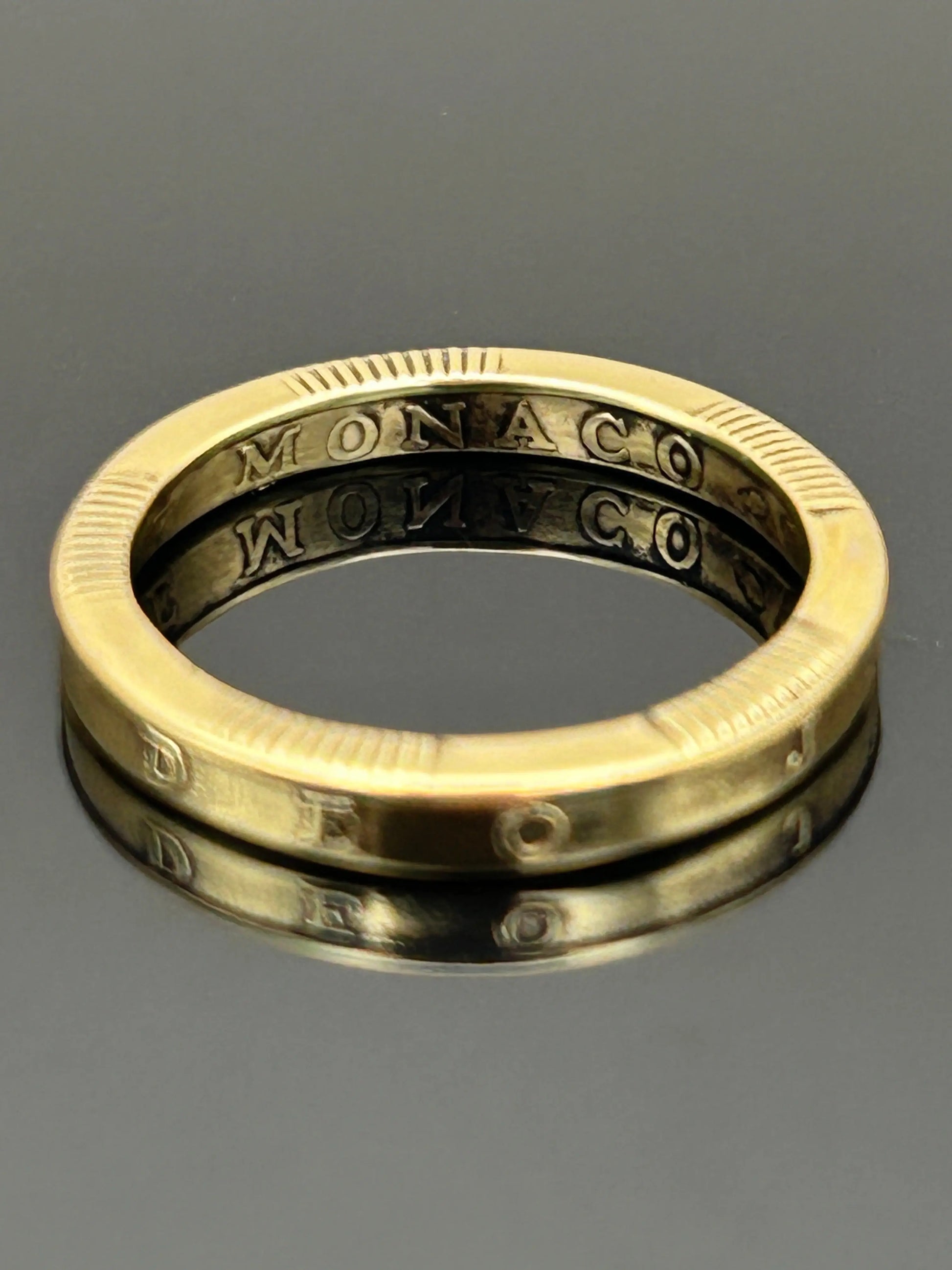 Bague pièce de monnaie DEO JUVANTE MONNAIA
