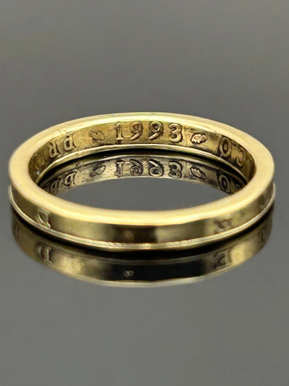Bague pièce de monnaie DEO JUVANTE MONNAIA