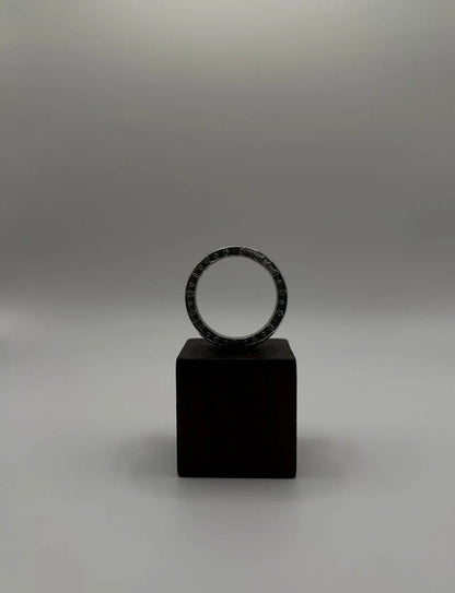 Bague pièce de monnaie HERCULE en argent massif MONNAIA