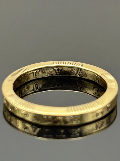 Bague pièce de monnaie Principauté de Monaco MONNAIA