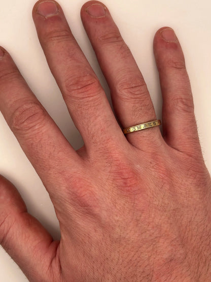 Bague pièce de monnaie Principauté de Monaco MONNAIA