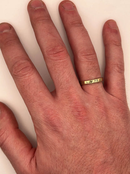 Bague pièce de monnaie Principauté de Monaco MONNAIA