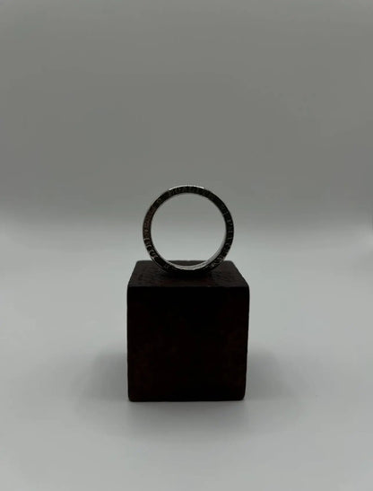 Bague pièce de monnaie SEMEUSE en argent massif MONNAIA