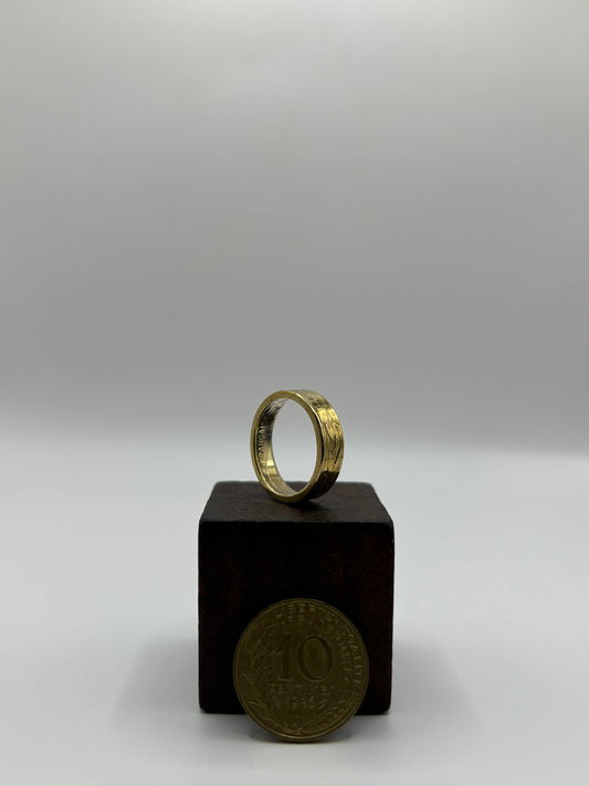 Bague - 10 Centimes MARIANNE MONNAIA
