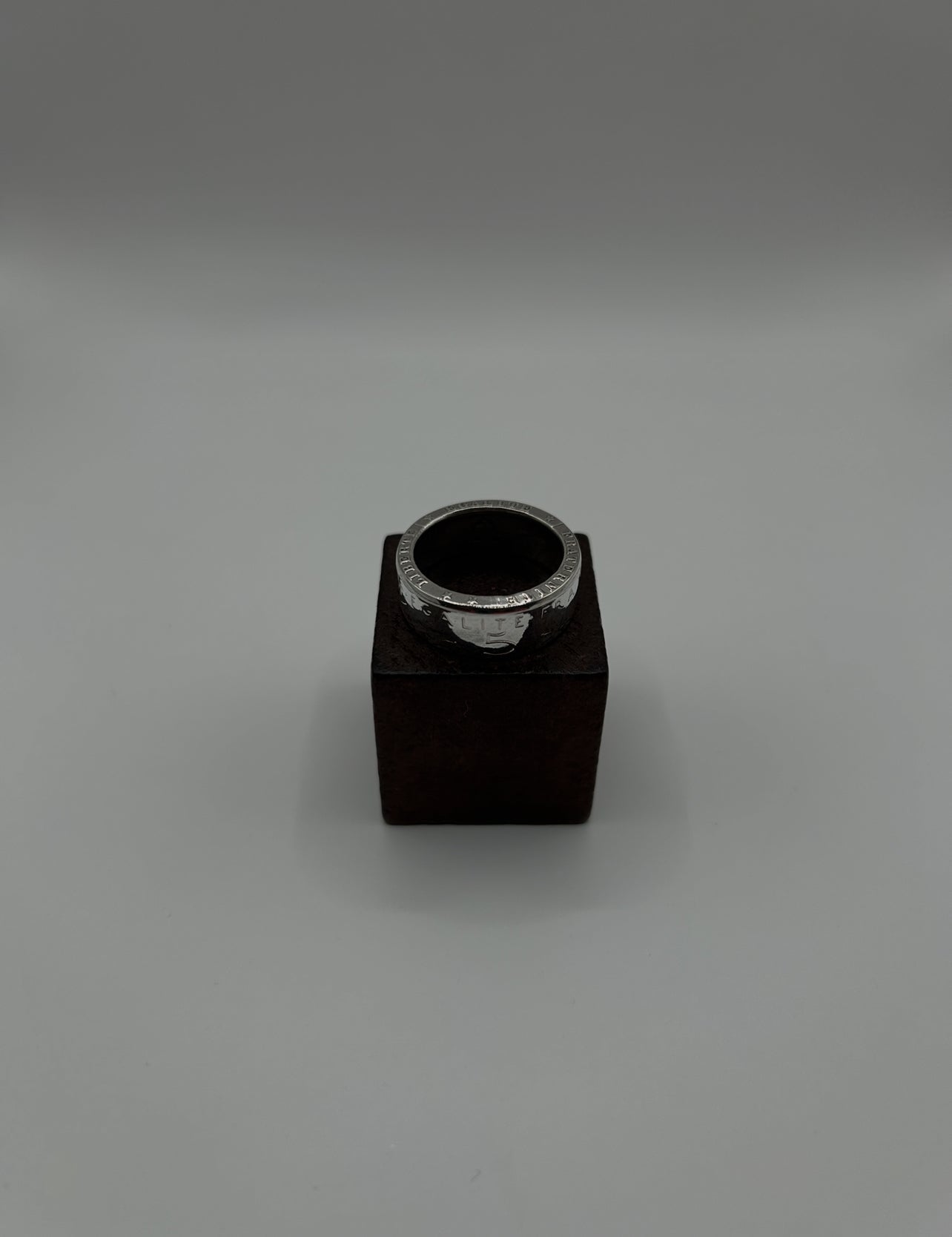 Bague - 5 Francs SEMEUSE - en argent MONNAIA