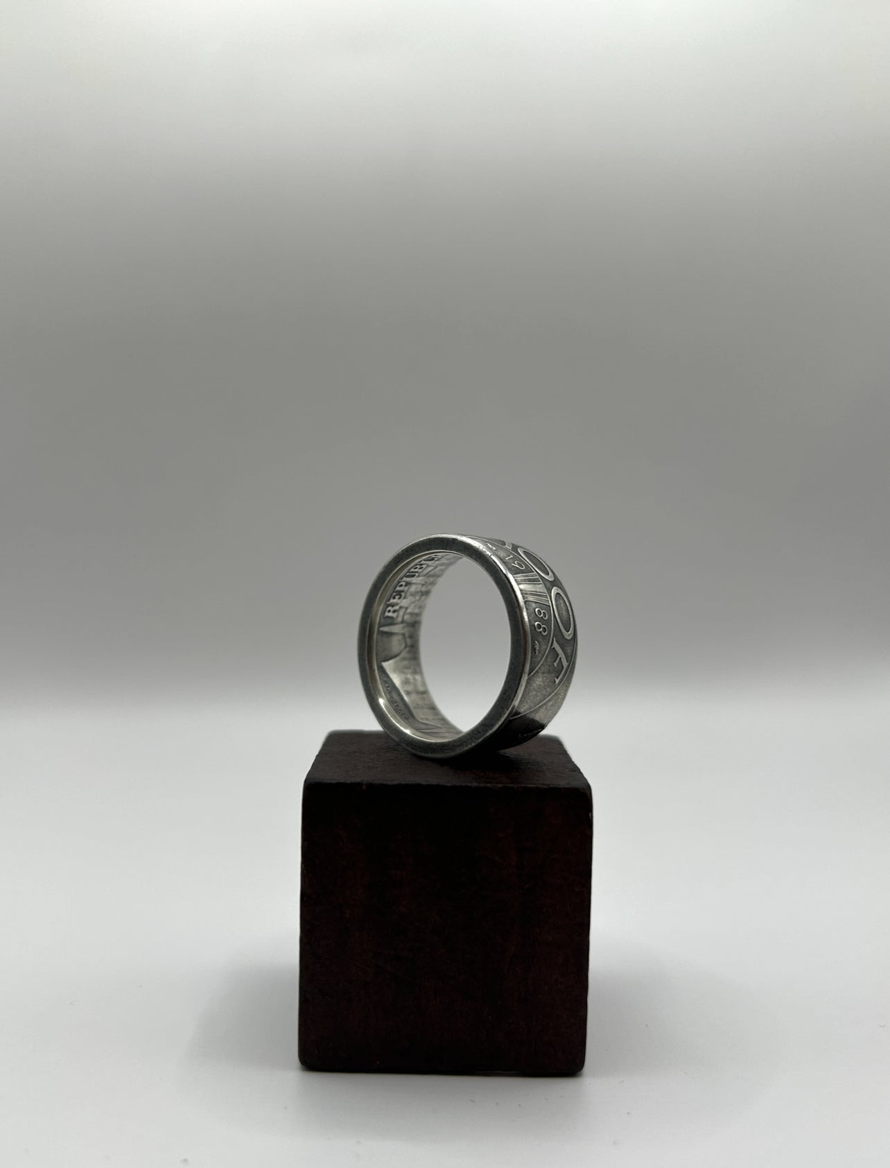 Bague - 100 Francs FRATERNITÉ - en argent MONNAIA