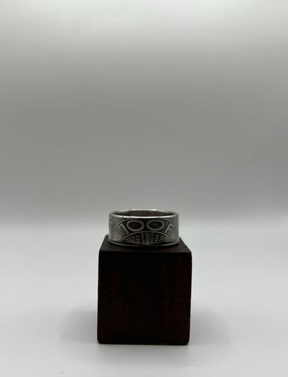 Bague - 100 Francs FRATERNITÉ - en argent MONNAIA