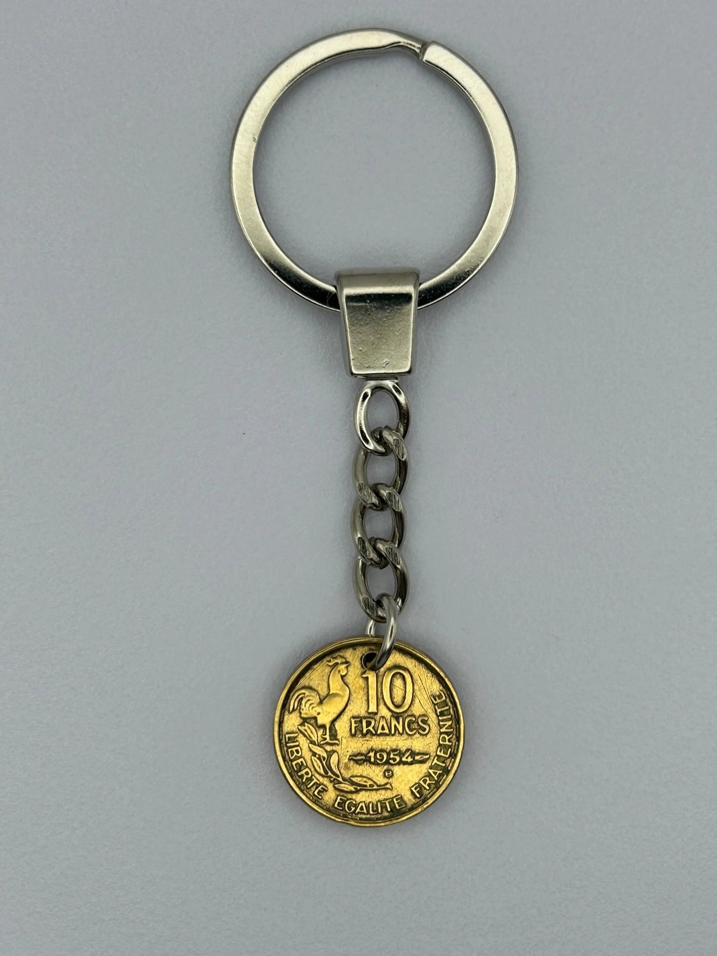Porte-clés en pièce de monnaie – 10 francs Guiraud MONNAIA
