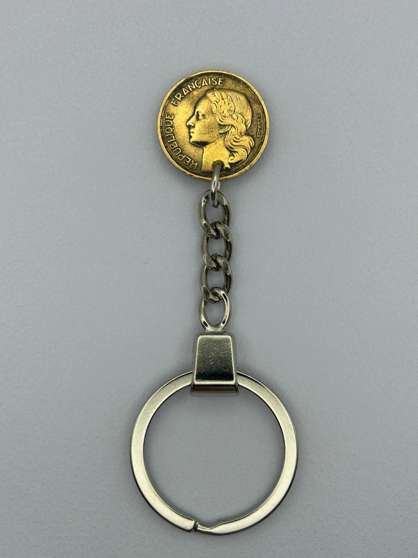 Porte-clés en pièce de monnaie – 10 francs Guiraud MONNAIA