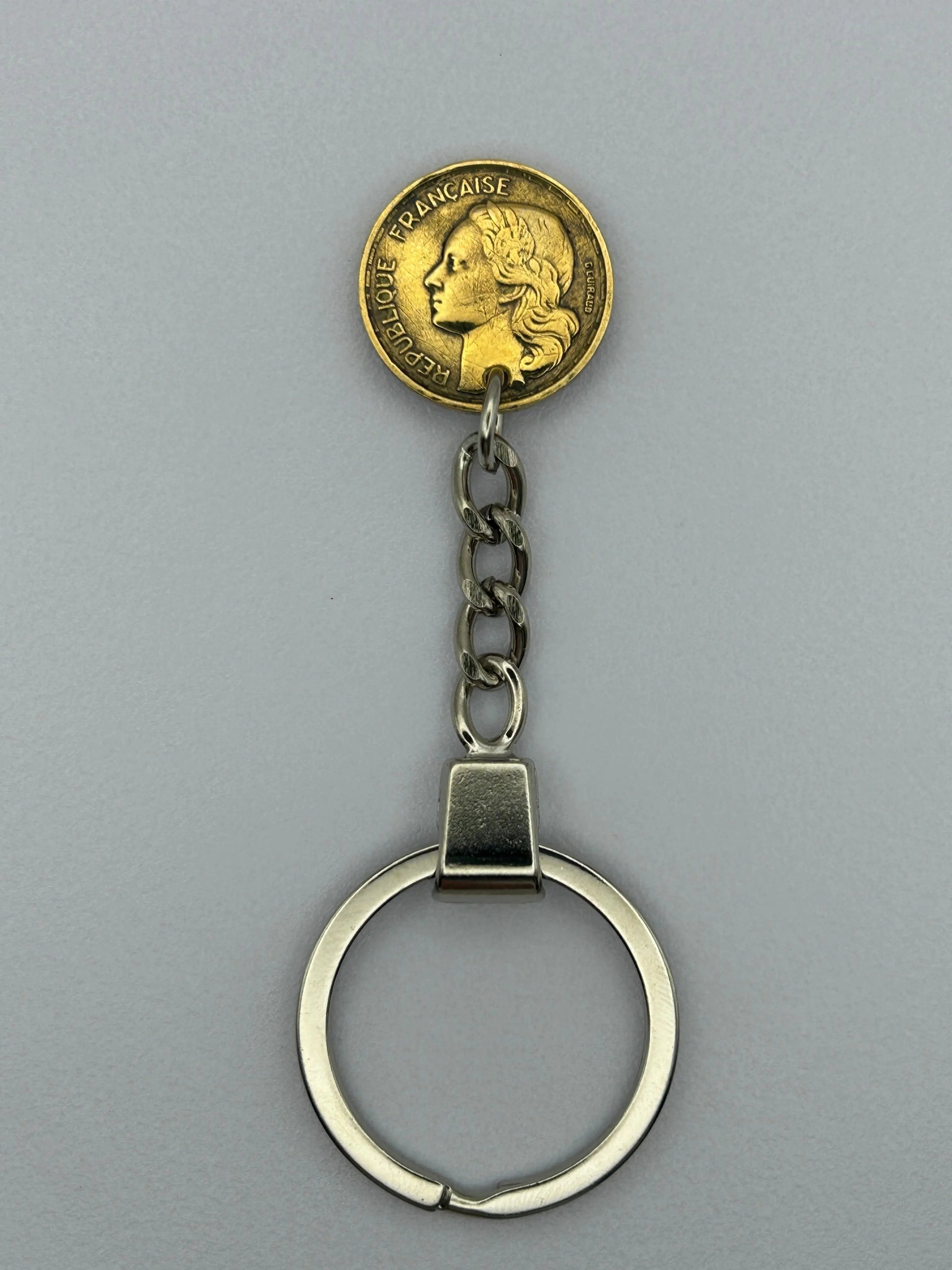 Porte-clés en pièce de monnaie – 10 francs Guiraud MONNAIA