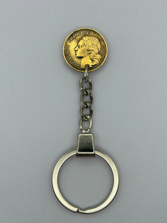 Porte-clés en pièce de monnaie – 10 francs Guiraud MONNAIA