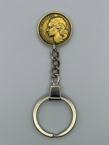 Porte-clés en pièce de monnaie pratique et décoratif pour collectionneurs