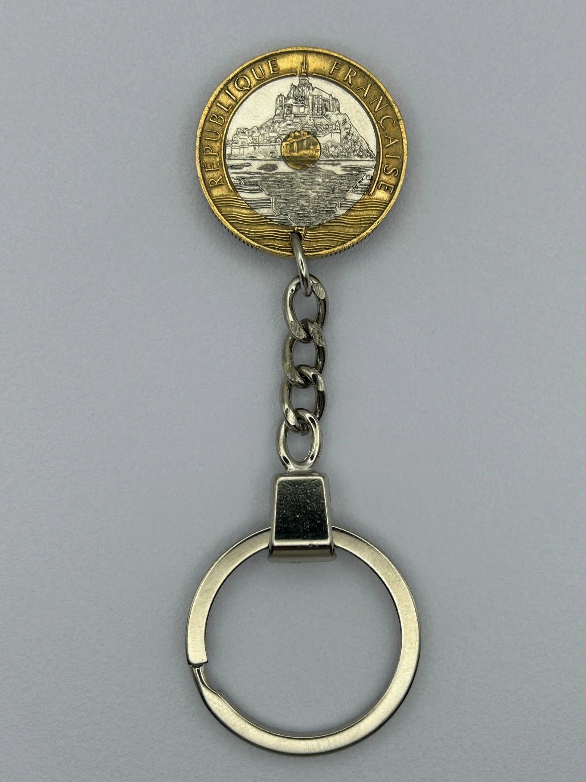Porte-clés en pièce de monnaie pratique et décoratif pour collectionneurs